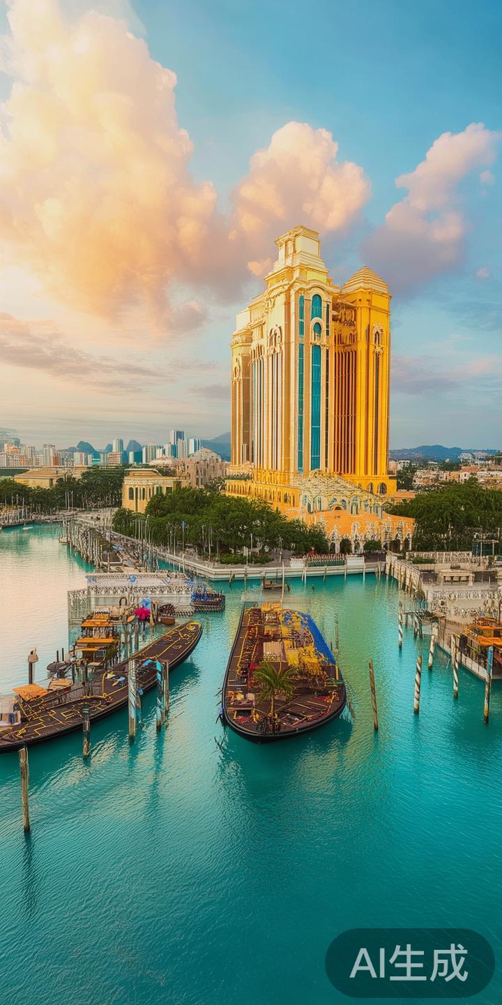 威尼斯度假区之所以能成为澳门的重要旅游象征，得益于